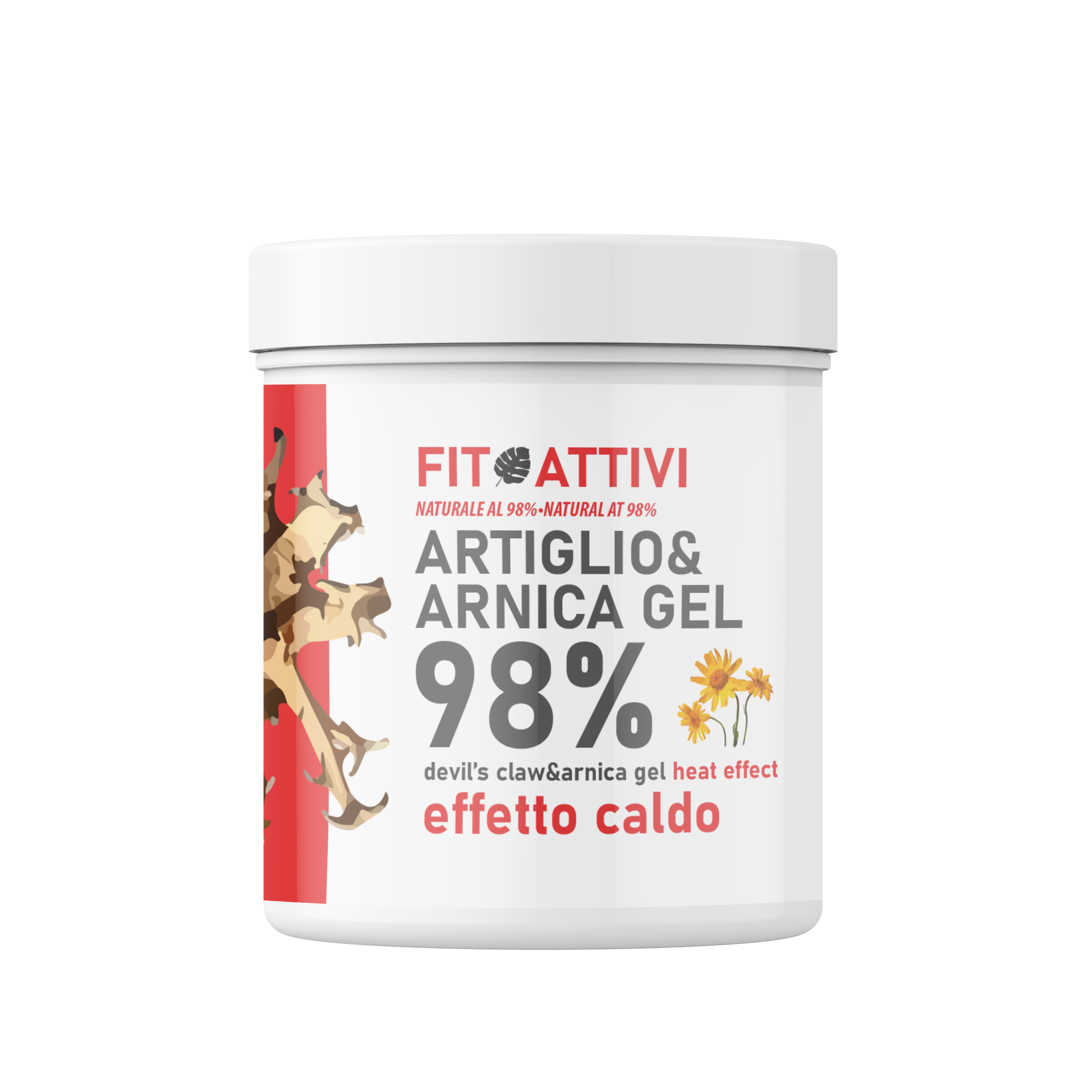 Artiglio & Arnica Effetto Caldo 98% Gel 550ml