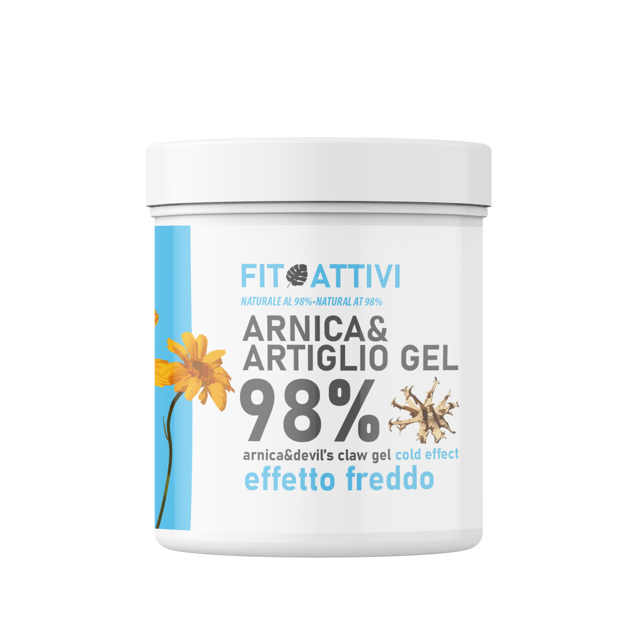 Arnica & Artiglio Effetto Freddo 98% Gel 550ml