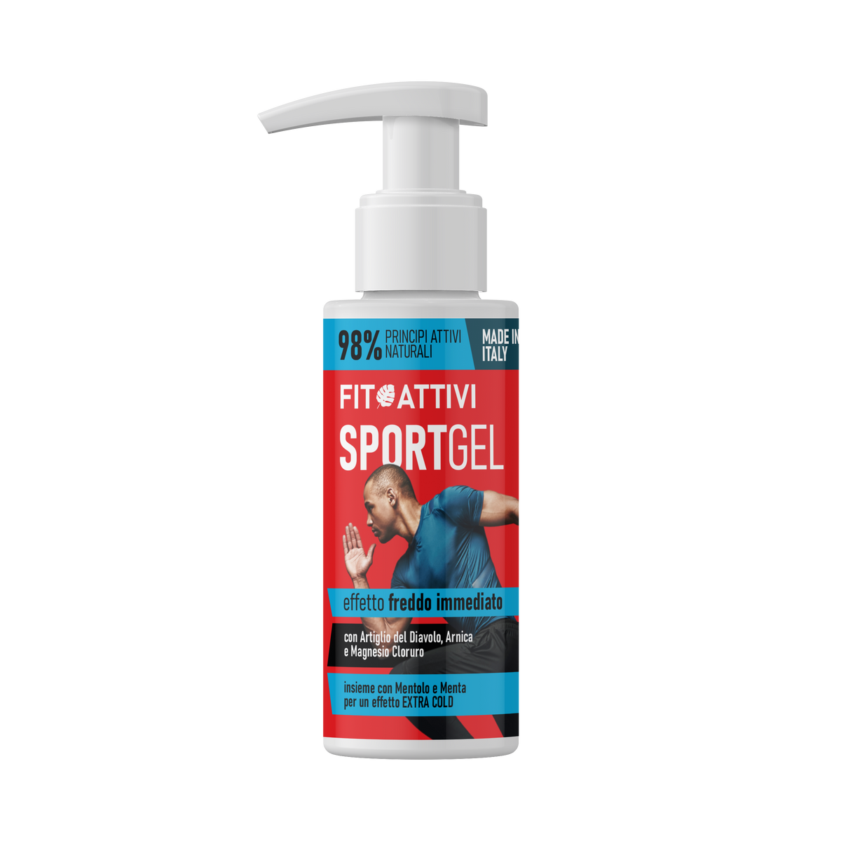 Pacchetto LARGE SportGel Freddo + Caldo 100 ml | 6 Gel Professionali Fitoattivi