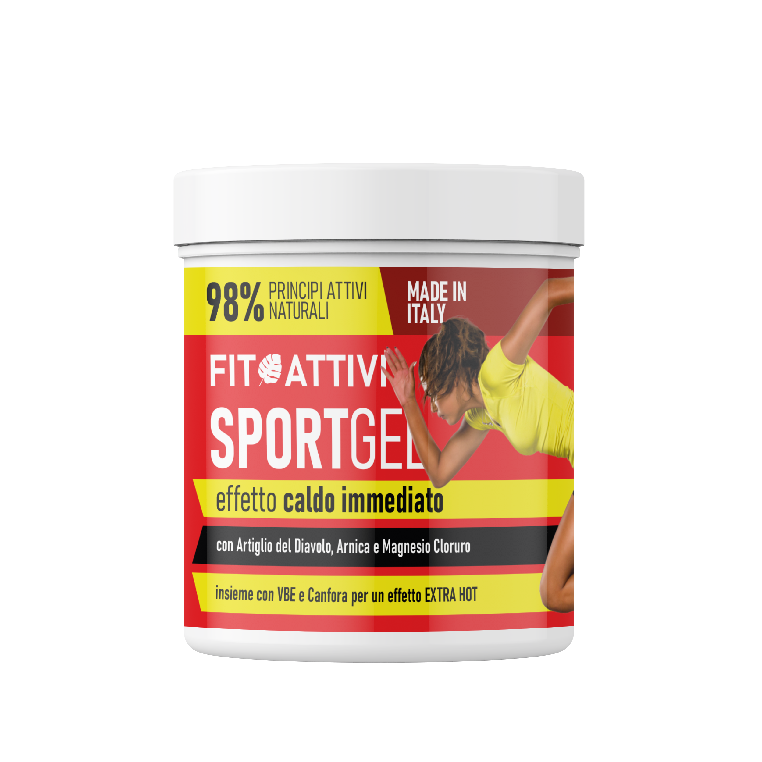Gel Sport Effetto Caldo Immediato 500ml